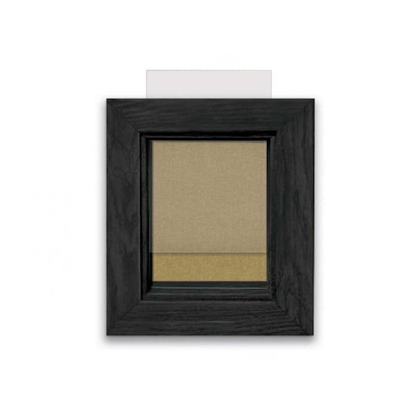 Outdoor Enclosed Combo Board, 48"x36", Bronze Frame/Black & Surf